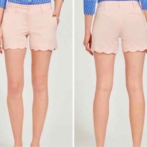 J. McLaughlin Pink Petal Scallop Shorts